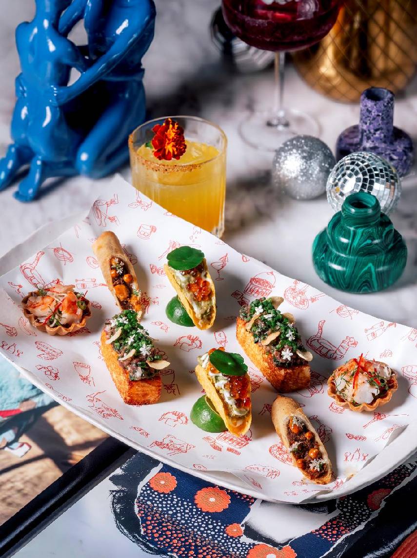 A plate of food on a table AI-generated content may be incorrect.