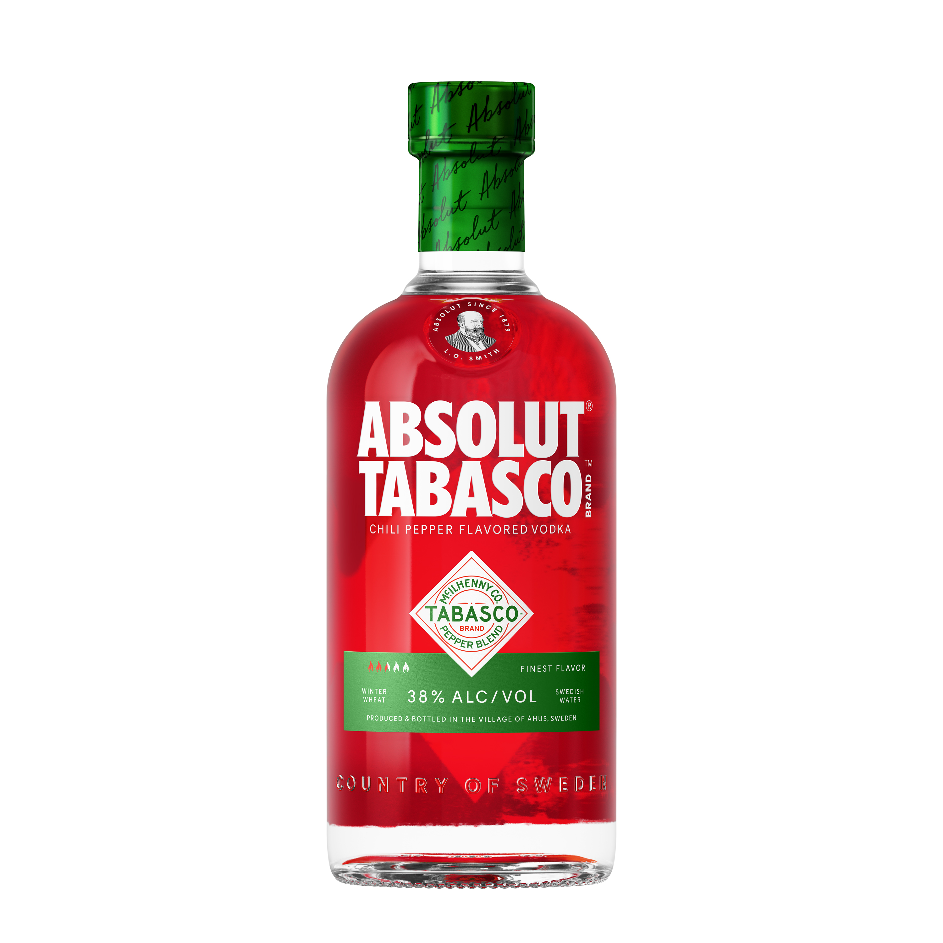 绝对®伏特加携手TABASCO®推出全新联名产品绝对®辣椒仔